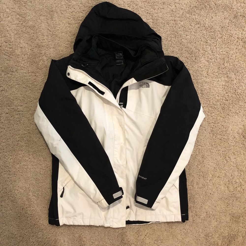 North face large ski jacket